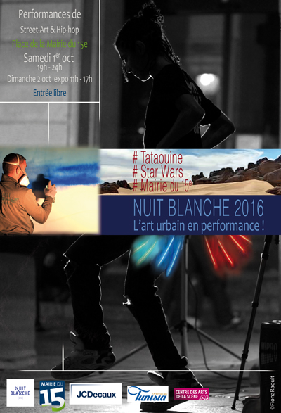 Nuit Blanche 2016 Paris Tataouine